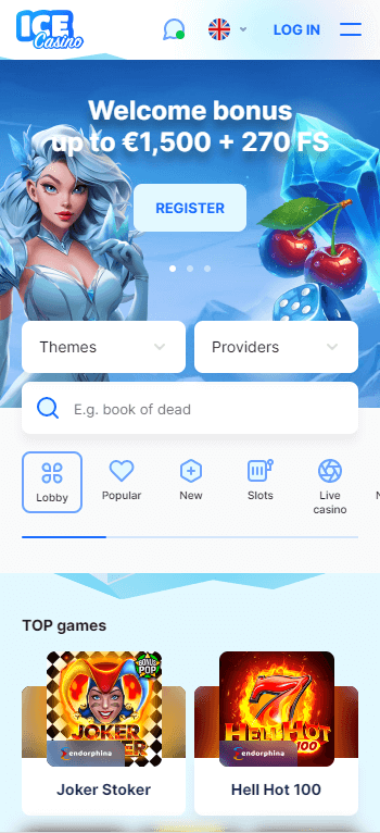 icecasino_homepage_mobile