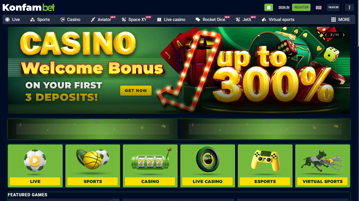 konfambet_casino_homepage_desktop