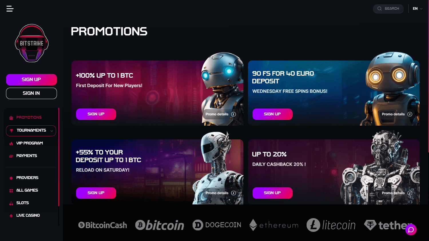 bitstrike_casino_promotions_desktop