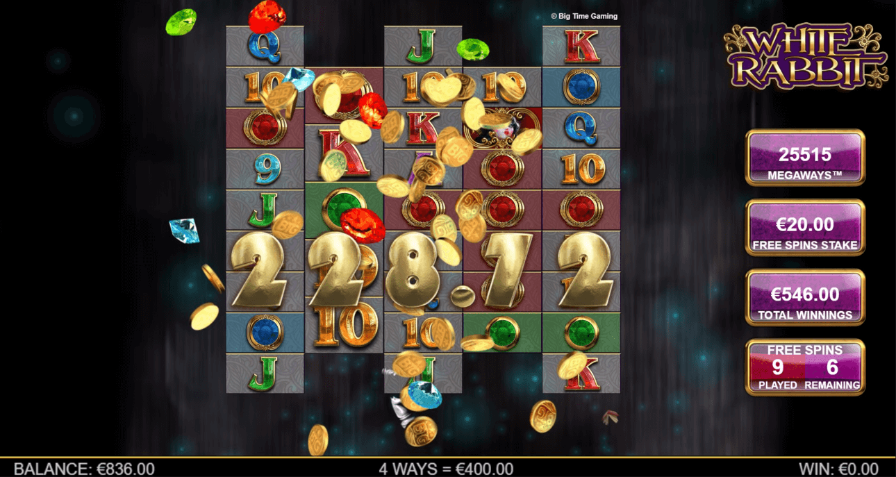 White Rabbit Megaways freespins