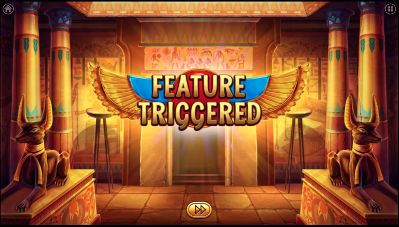 Egyptian Dreams Deluxe respin feature