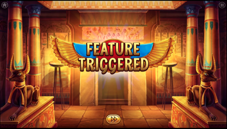 Egyptian Dreams Deluxe respin feature