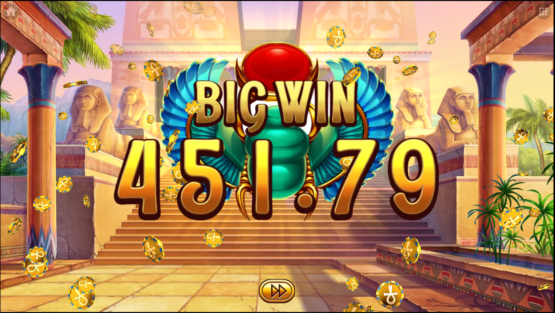 Egyptian Dreams Deluxe big win