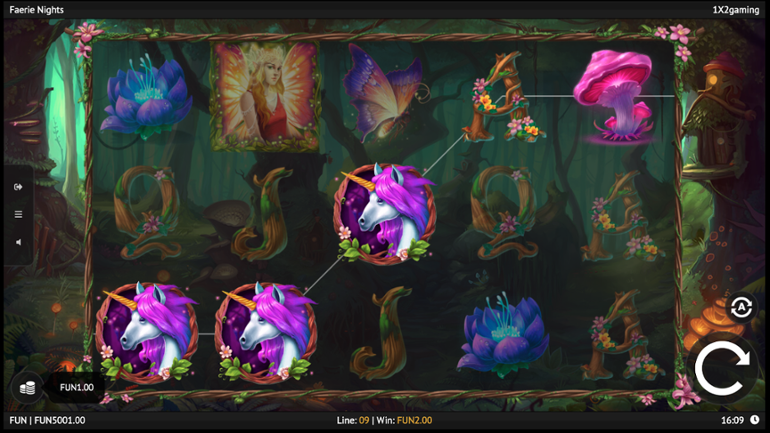 Fairie Nights top symbol win