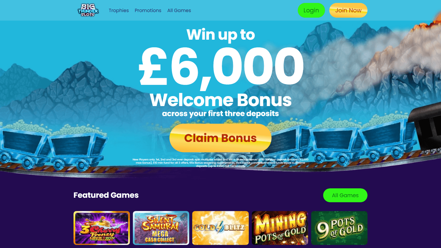 big_thunder_slots_casino_homepage_desktop