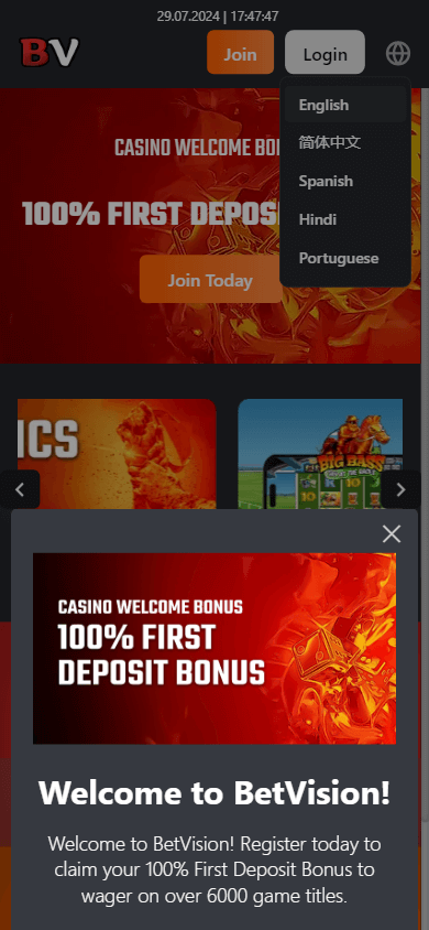 tlcbet_casino_homepage_mobile