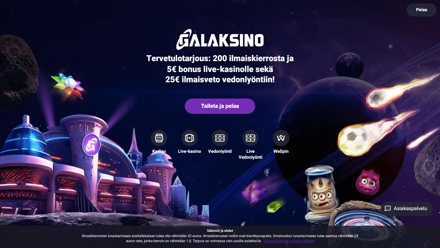 galaksino_casino_homepage_desktop