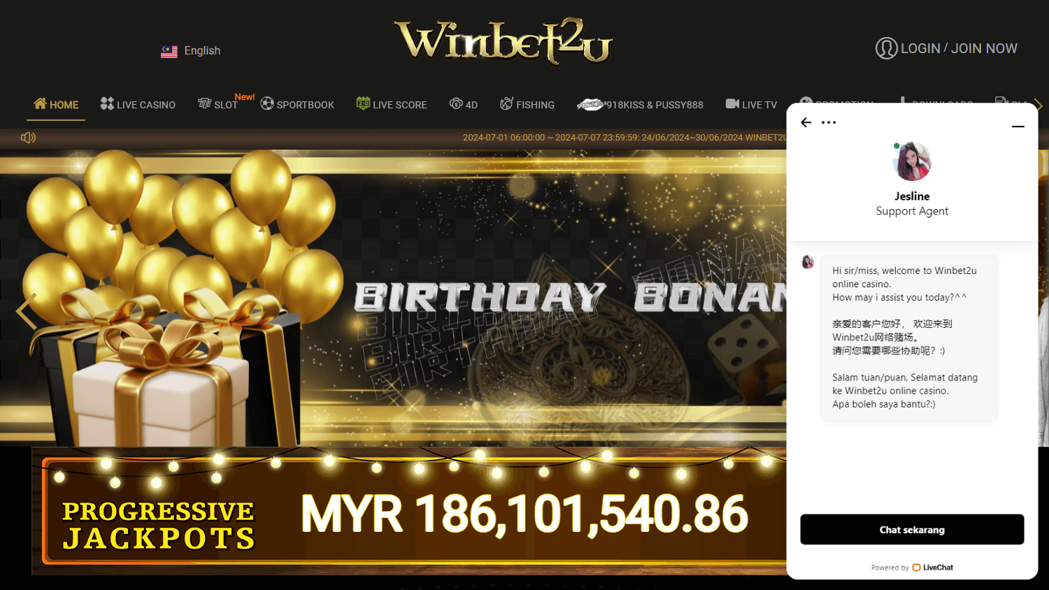 winbet2u_casino_homepage_desktop