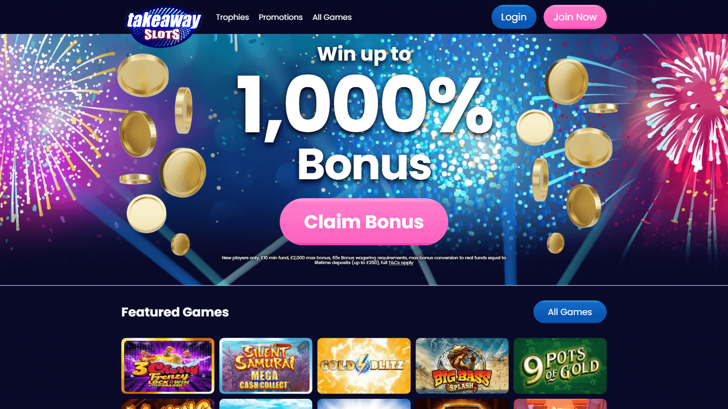 takeaway_slots_casino_homepage_desktop