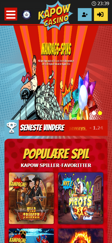 kapow_casino_homepage_mobile