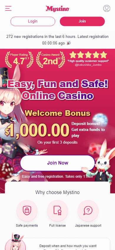 mystino_casino_homepage_mobile