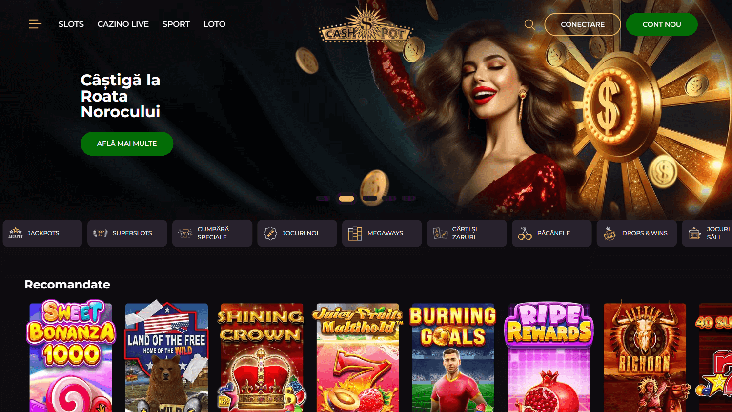 cashpot_casino_ro_homepage_desktop