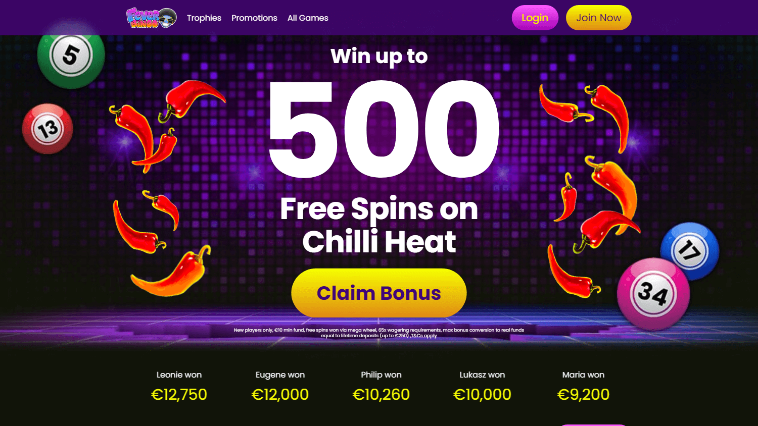 fever_bingo_casino_ie_homepage_desktop