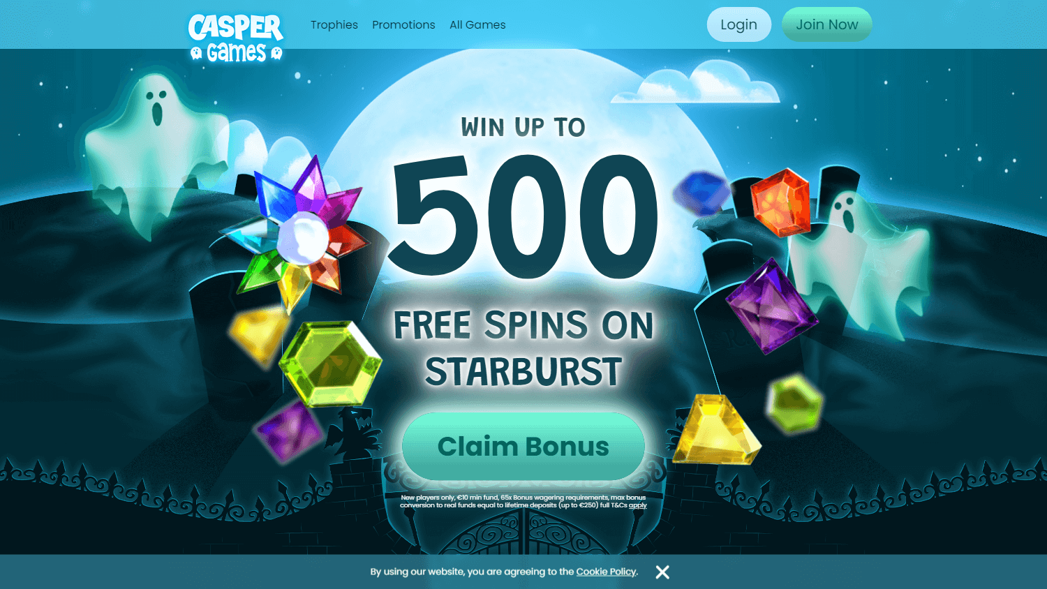 casper_games_casino_ie_homepage_desktop