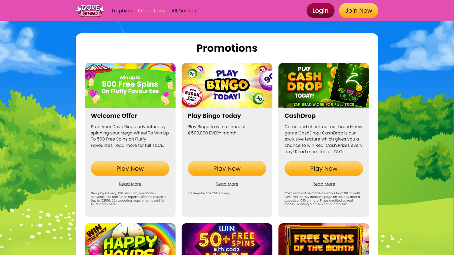 dove_bingo_casino_ie_promotions_desktop
