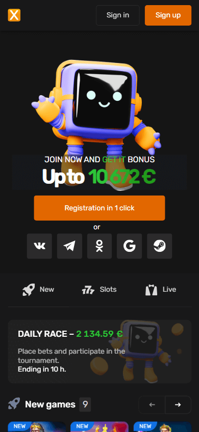 brillx_casino_homepage_mobile