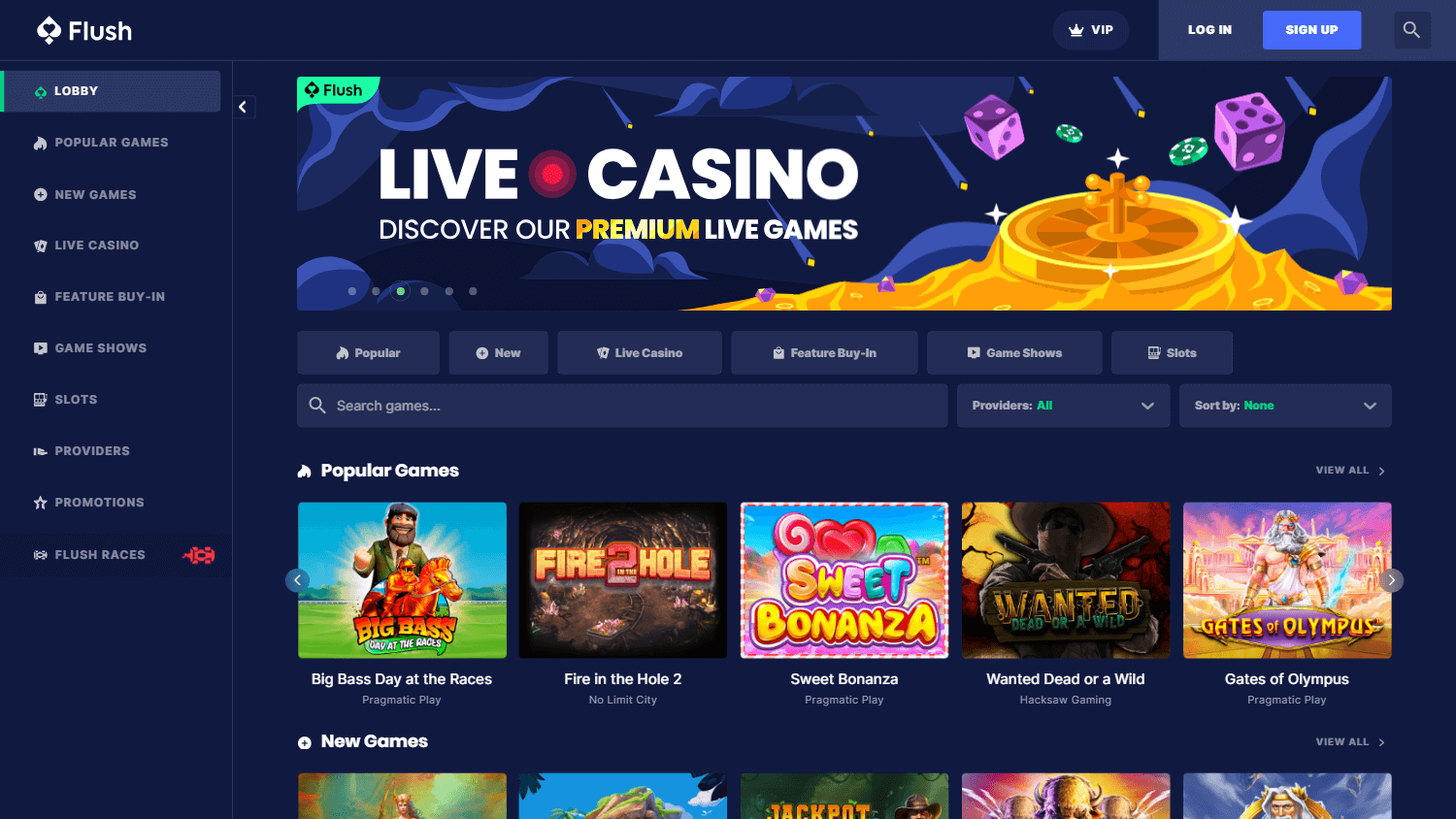 flush_casino_homepage_desktop