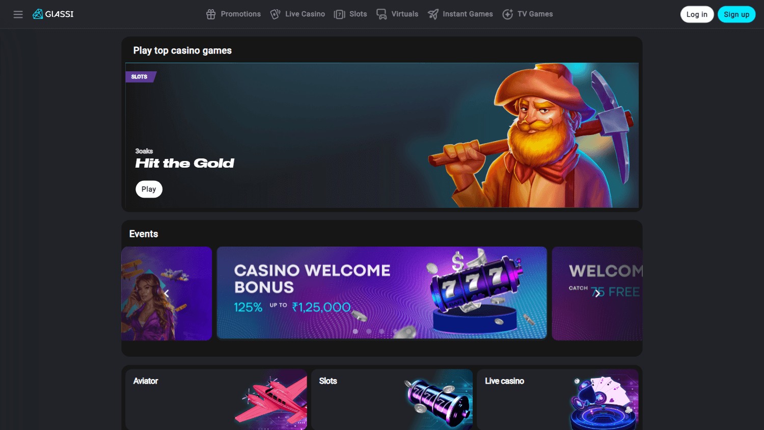 glassi_casino_homepage_desktop