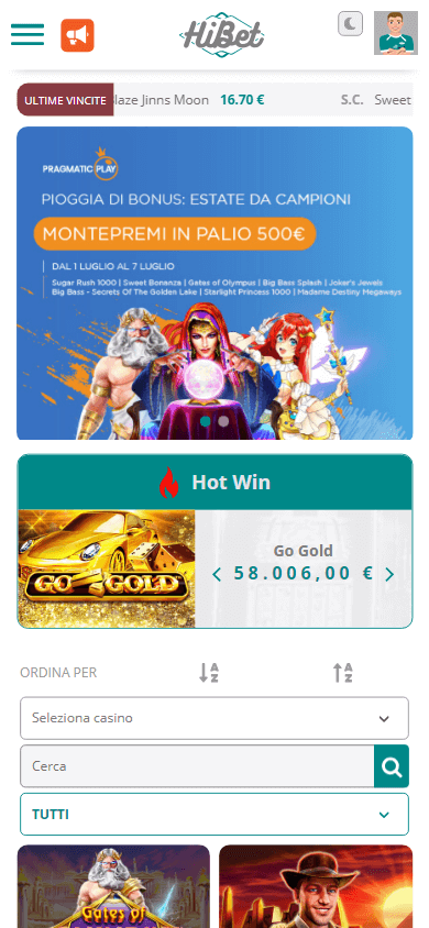 hibet_casino_homepage_mobile