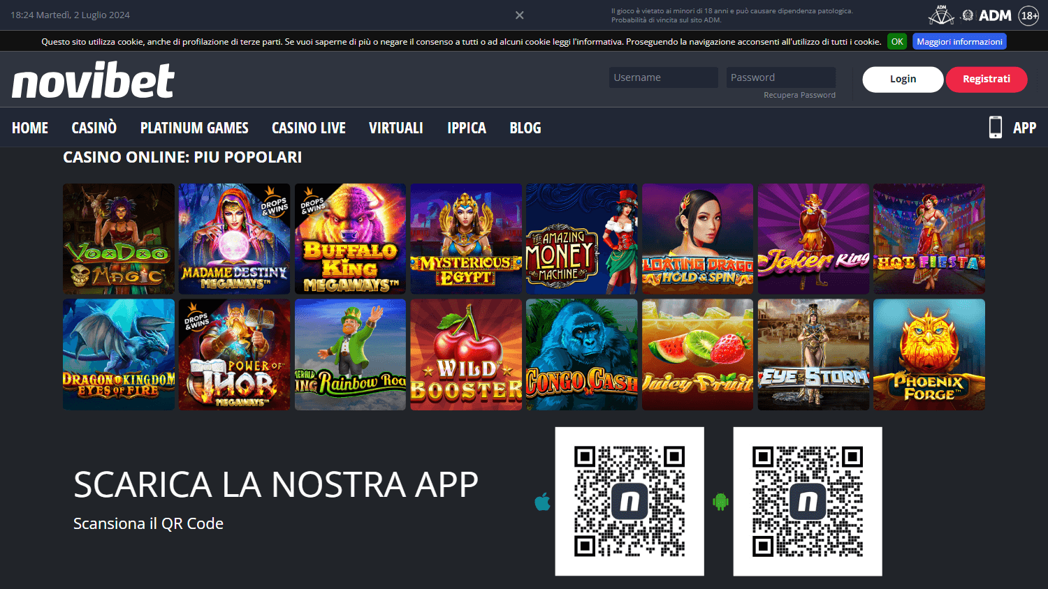 novibet_casino_it_homepage_desktop