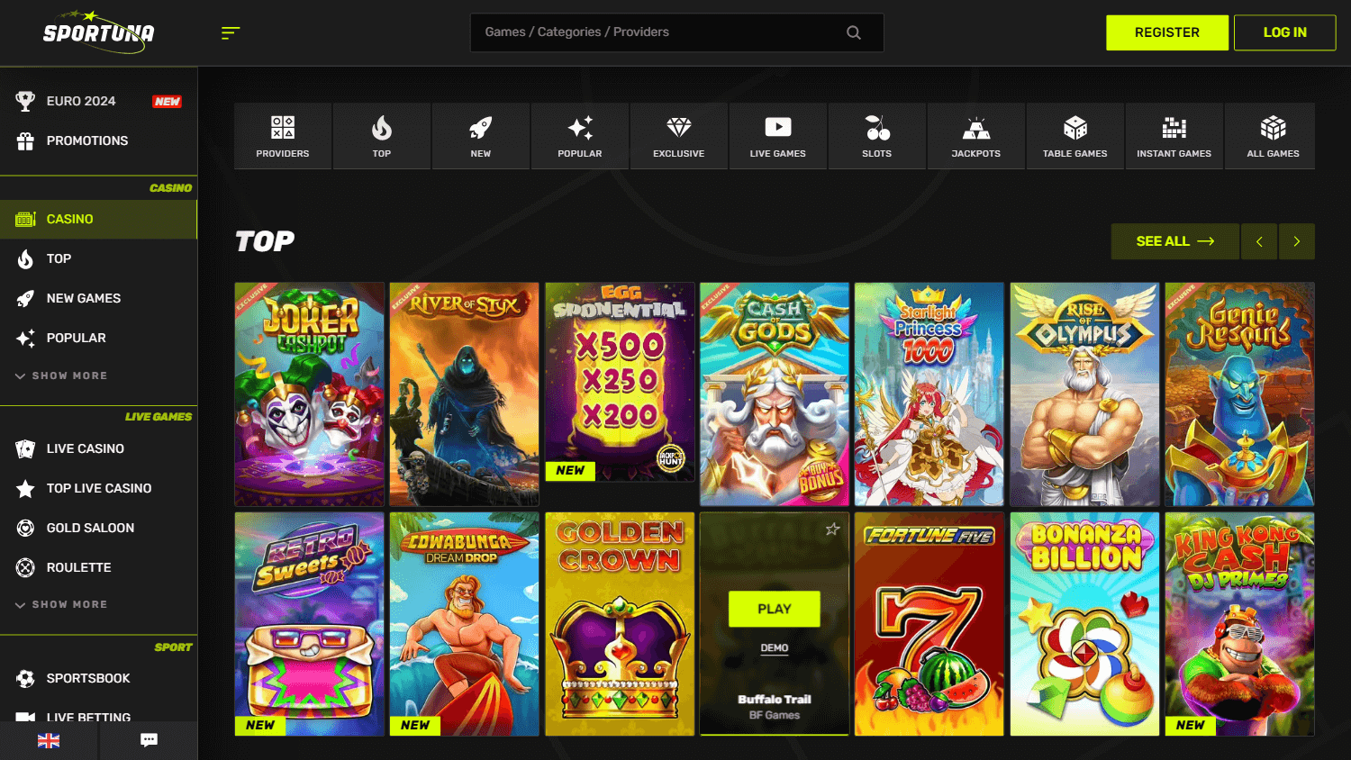 sportuna_casino_homepage_desktop