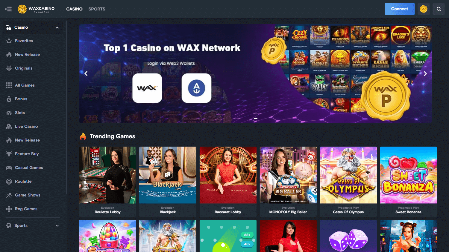 wax_casino_homepage_desktop