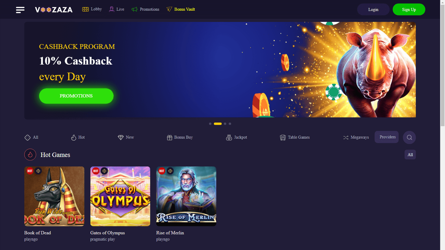 voozaza_casino_homepage_desktop