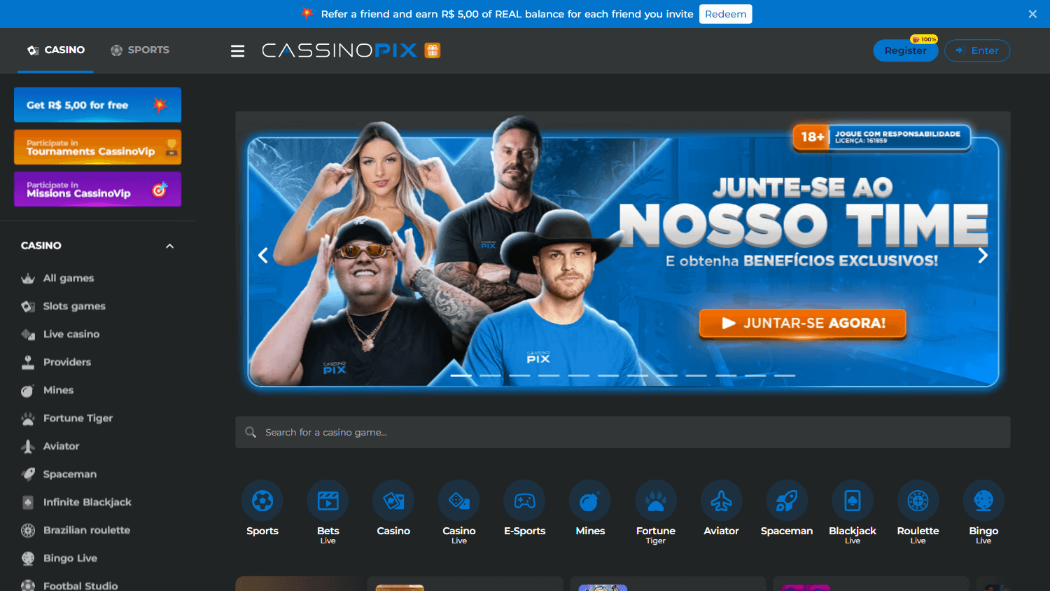 cassinopix_casino_homepage_desktop