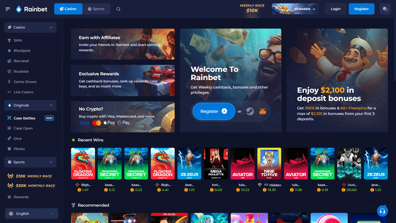 rainbet_casino_homepage_desktop