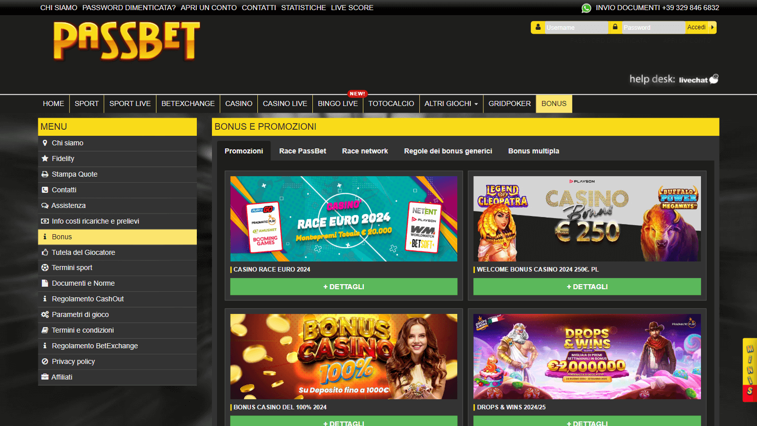 passbet_casino_promotions_desktop