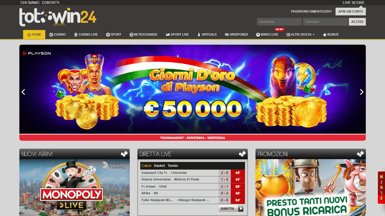 totowin24_casino_homepage_desktop