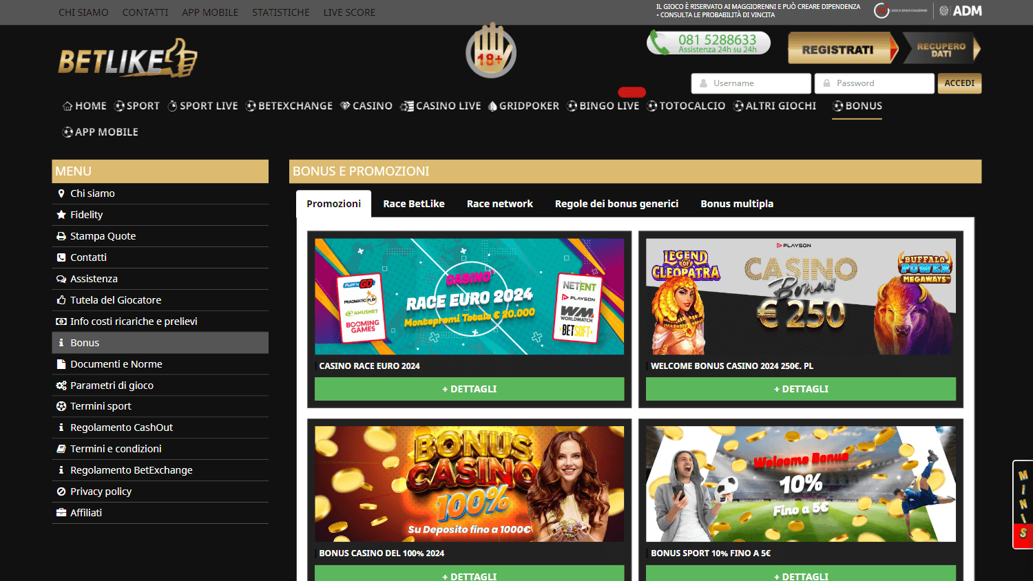 betlike_casino_promotions_desktop