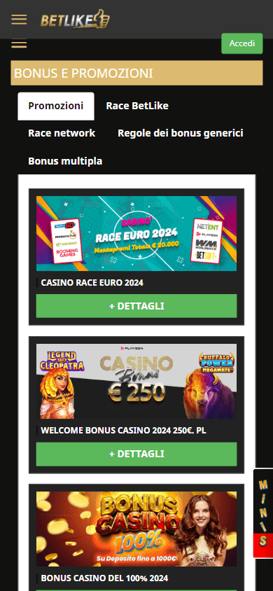 betlike_casino_promotions_mobile