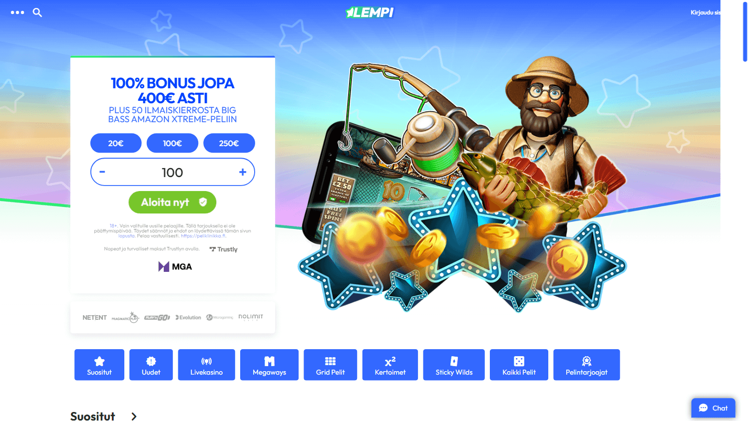 lempi_casino_homepage_desktop