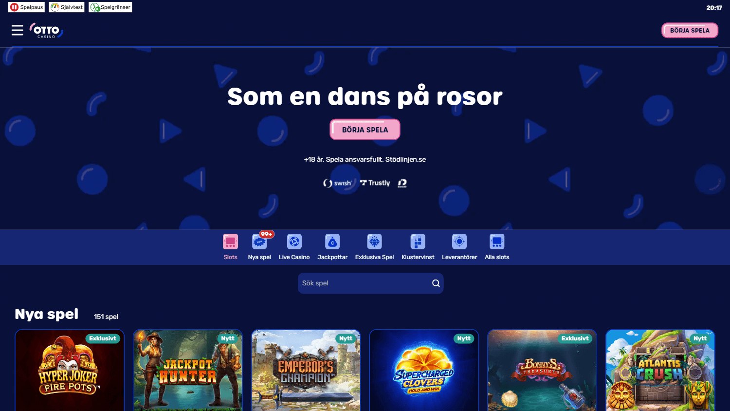 otto_casino_se_homepage_desktop