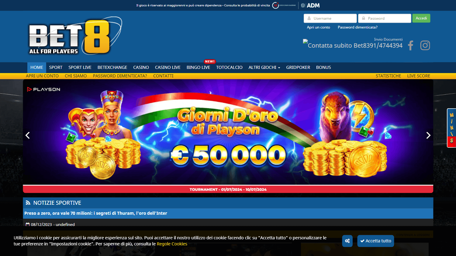 bet8_casino_homepage_desktop