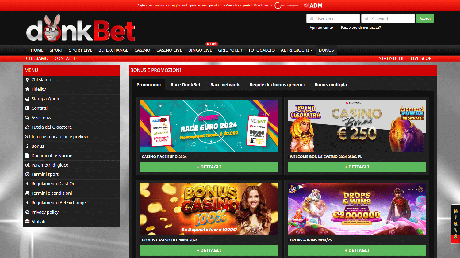 donkbet_casino_promotions_desktop