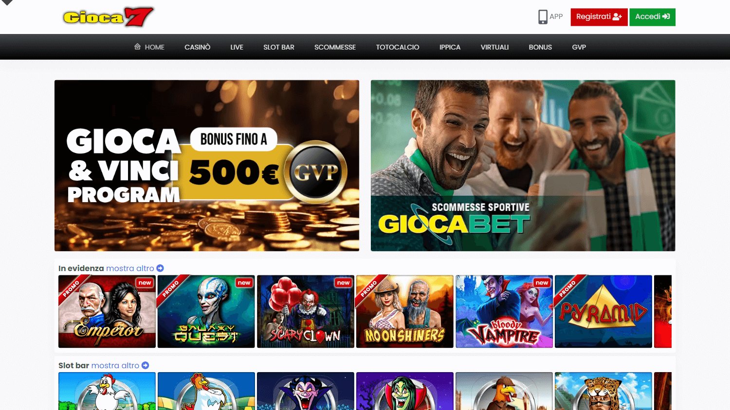 gioca7_casino_homepage_desktop