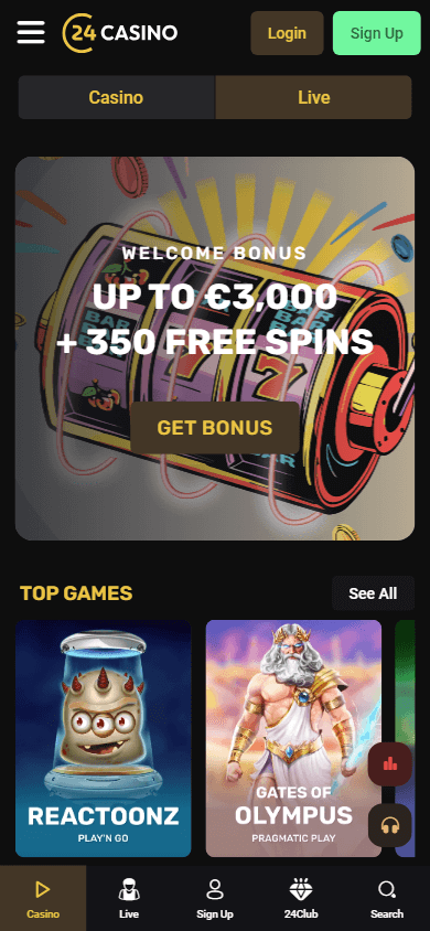 24casino_homepage_mobile