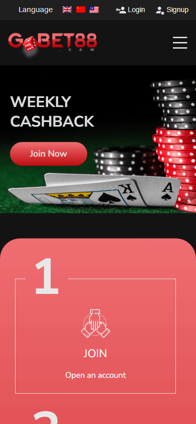 gobet88_casino_homepage_mobile