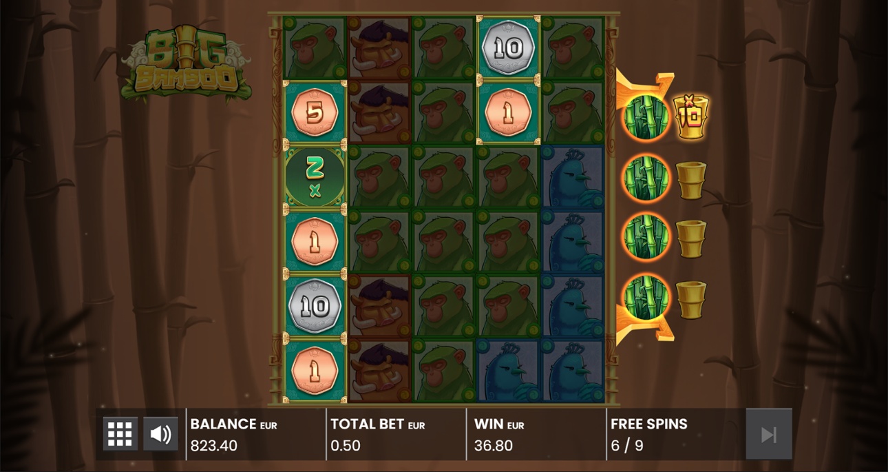 Big Bamboo - Instant Prize Symbols