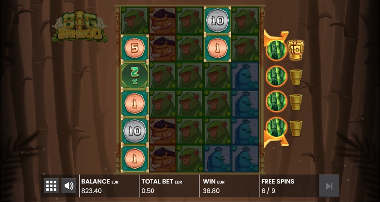 Big Bamboo - Instant Prize Symbols