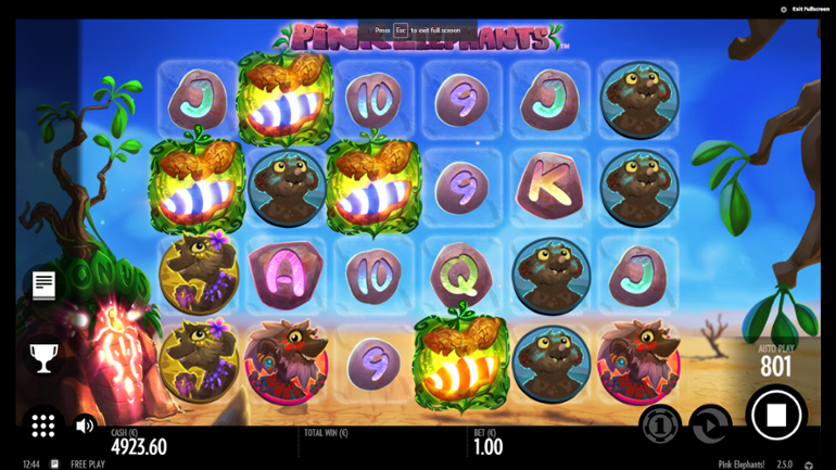 Pink Elephants slot mystery scatters