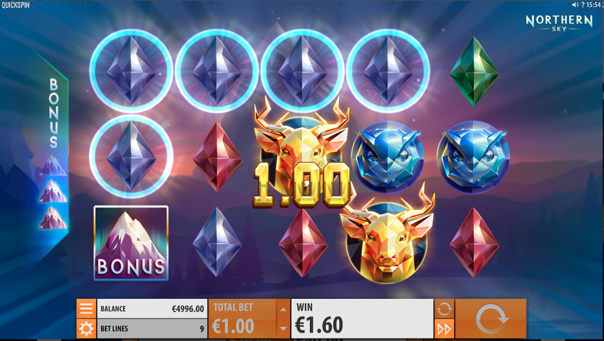 Northern Sky 3rd scatter collected