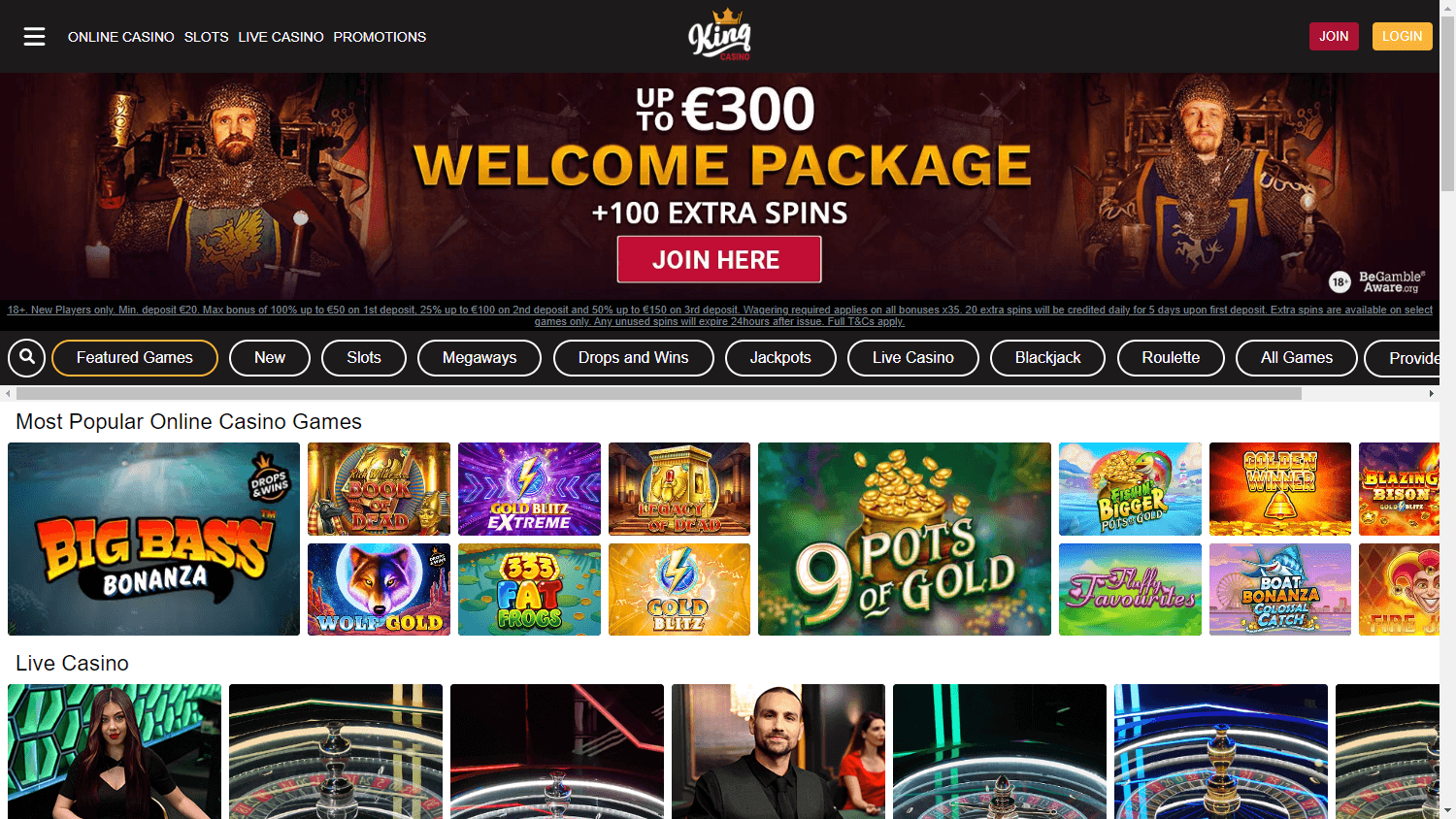 king_casino_homepage_desktop