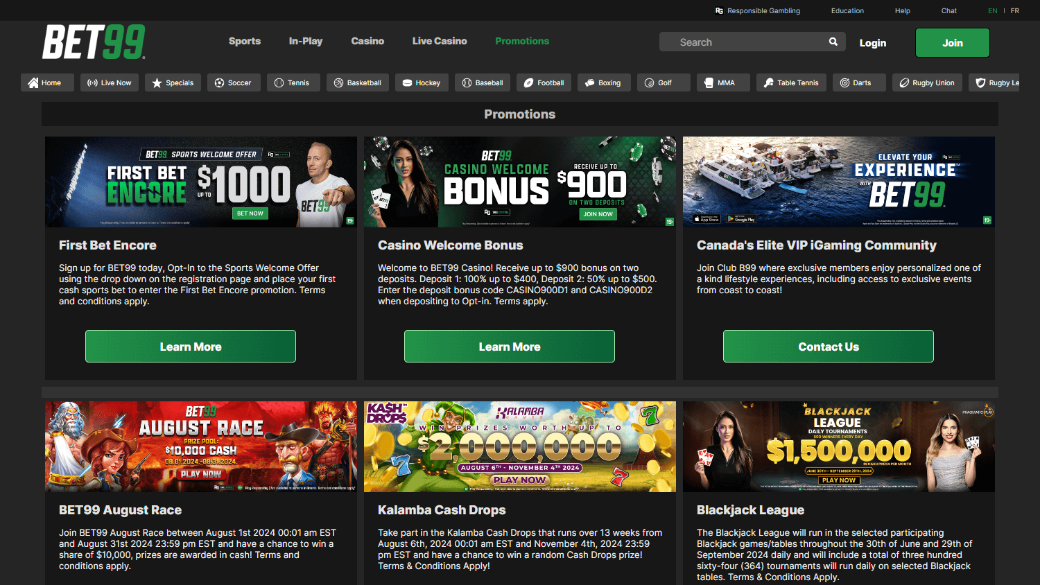 bet99_casino_promotions_desktop