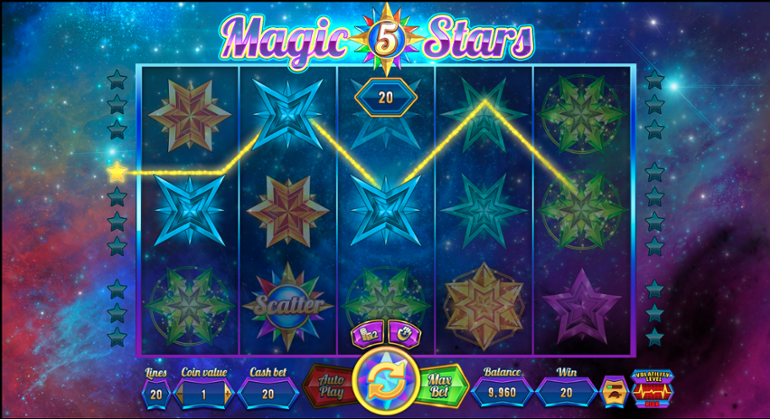Magic Stars 5 win