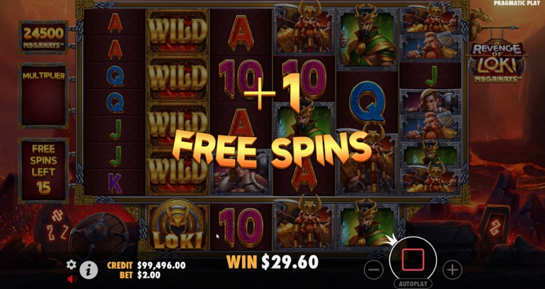 Reveng of Loki Megaways - Loki Super symbol