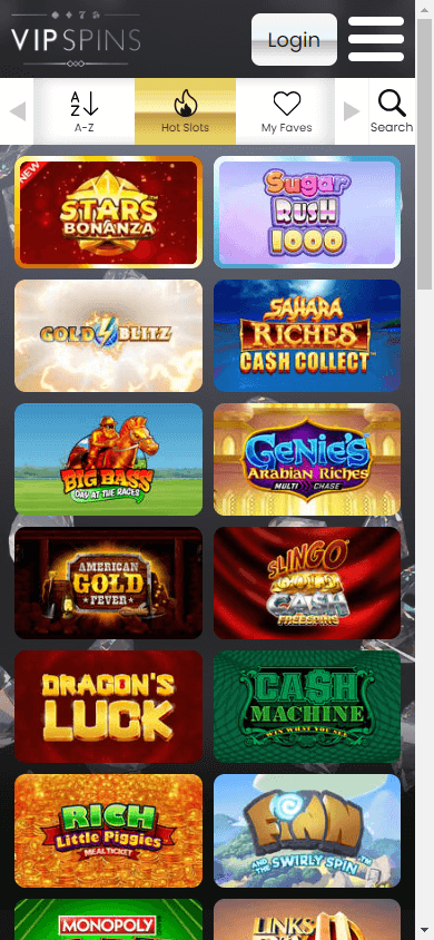 VIP_Spins_Casino_game_gallery_mobile