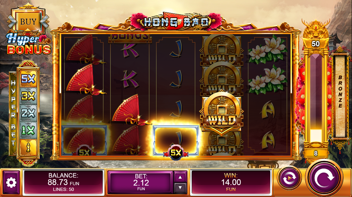 Hong Bao top multiplier win